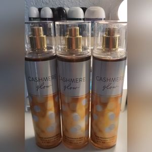 Bath and body works Cashmere Glow 3 piece set